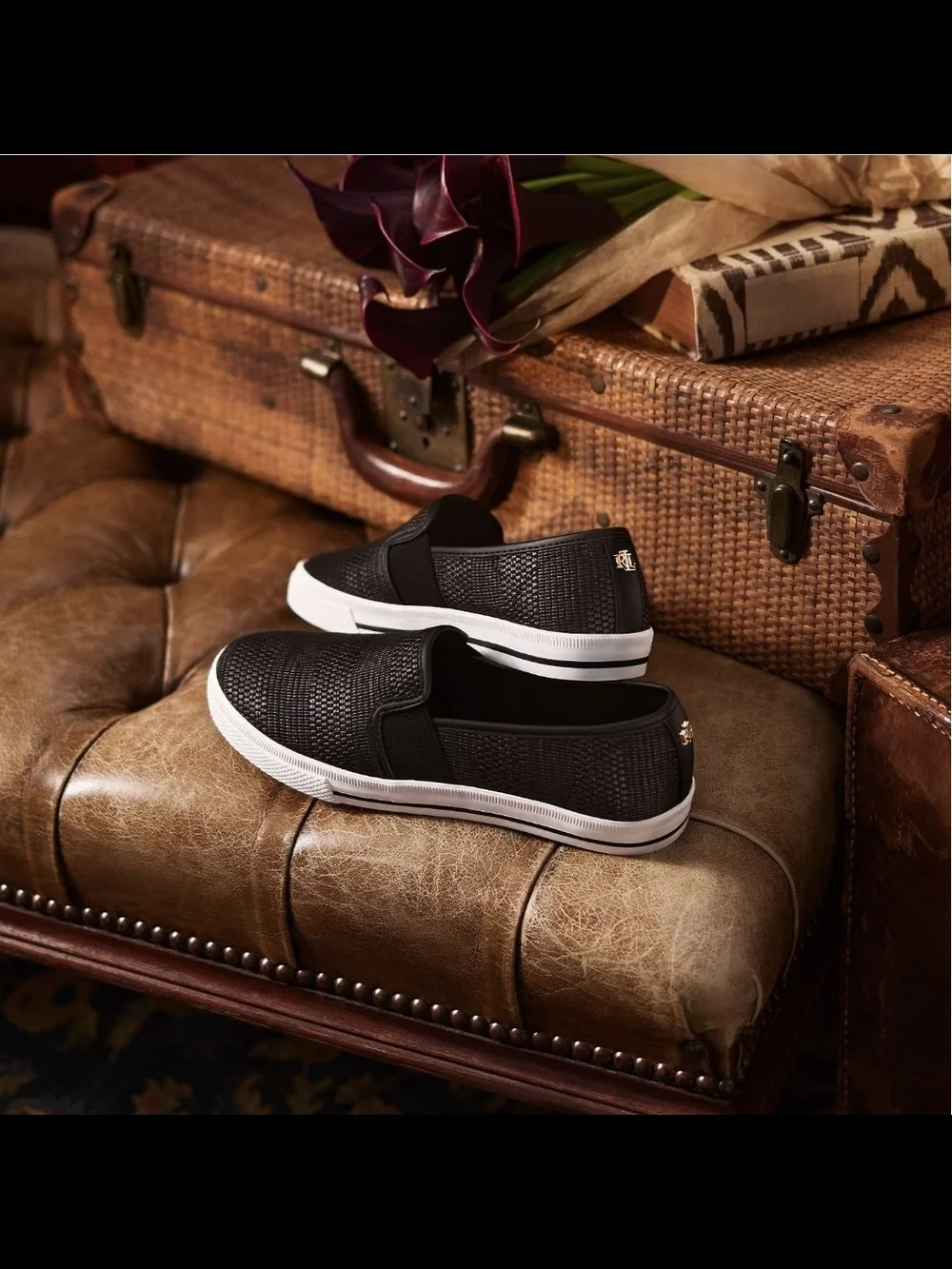 Brand new...Lauren Ralph Lauren Jinny Slip-On Sneakers.